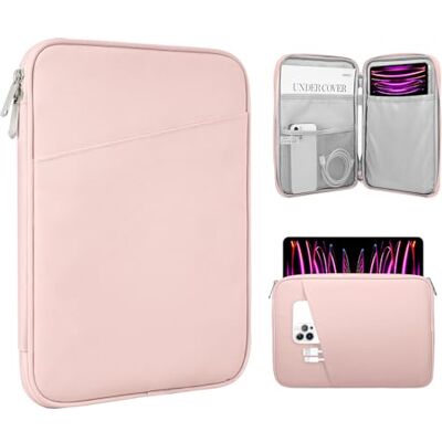 TiMOVO 13 inch tablethoes met zak, roze Voor iPad Air 13 inch M3 2025, iPad Pro 13"/12,9", Galaxy Tab S9/S10 Plus/S9 FE+ 12,4", Opmerkelijke Paper Pro 11,8 TiMOVO 13 inch tablethoes met zak, roze Voor iPad Air 13 inch M3 2025, iPad Pro 13"/12,9", Galaxy Tab S9/S10 Plus/S9 FE+ 12,4", Opmerkelijke Paper Pro 11,8