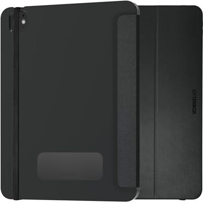 Otterbox React Folio hoes voor Apple iPad Pro 13 inch (M5/M4), schokbestendig, valbescherming, dunne beschermhoes, getest volgens militaire normen, zwart Otterbox React Folio hoes voor Apple iPad Pro 13 inch (M5/M4), schokbestendig, valbescherming, dunne beschermhoes, getest volgens militaire normen, zwart