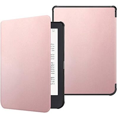 FINTIE Hoes voor Kobo Clara HD beschermhoes, dun, licht, magneetsluiting, automatische wekker/slaapfunctie voor Kobo Clara HD 6 inch e-book reader 2018, roségoud FINTIE Hoes voor Kobo Clara HD beschermhoes, dun, licht, magneetsluiting, automatische wekker/slaapfunctie voor Kobo Clara HD 6 inch e-book reader 2018, roségoud