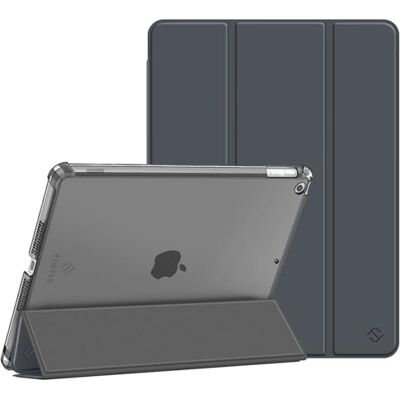FINTIE Hoes voor iPad 10.2 inch 9e Generatie 2021/ 8e Gen. 2020 / 7e Gen. 2019 met Pencil Houder, Ultradun Superlicht Beschermhoes met Transparante Achterkant met Automatische Slaap-waak, Hemelgrijs Étui avec Porte-Stylet, Coque Arrière Transparente Giv FINTIE Hoes voor iPad 10.2 inch 9e Generatie 2021/ 8e Gen. 2020 / 7e Gen. 2019 met Pencil Houder, Ultradun Superlicht Beschermhoes met Transparante Achterkant met Automatische Slaap-waak, Hemelgrijs Étui avec Porte-Stylet, Coque Arrière Transparente Giv
