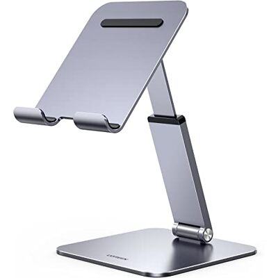 UGREEN In hoogte verstelbare tablethouder Opvouwbare telefoonhouder van aluminium, compatibel met iPhone 17 iPad Pro Air Mini 12 9 11 10 inch Galaxy Tab A9 S9 MediaPad UGREEN In hoogte verstelbare tablethouder Opvouwbare telefoonhouder van aluminium, compatibel met iPhone 17 iPad Pro Air Mini 12 9 11 10 inch Galaxy Tab A9 S9 MediaPad