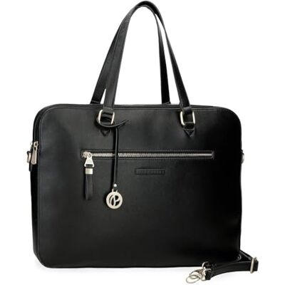 Pepe Jeans Elia Bagage Messenger Bag voor dames, zwart, Talla única, laptoptas Pepe Jeans Elia Bagage Messenger Bag voor dames, zwart, Talla única, laptoptas