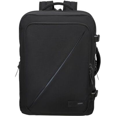 American Tourister Take2Cabin uitbreidbare reisrugzak 17,3 inch, 55 cm, 42,5/48,5 l, zwart (zwart) American Tourister Take2Cabin uitbreidbare reisrugzak 17,3 inch, 55 cm, 42,5/48,5 l, zwart (zwart)