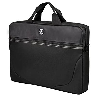 Port Designs Liberty III BK Top Loading Compacte en lichte laptoptas voor notebooks, zwart. Port Designs Liberty III BK Top Loading Compacte en lichte laptoptas voor notebooks, zwart.