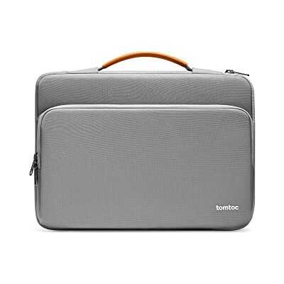 tomtoc 15,6-inch laptoptas voor 15,6" Lenovo IdeaPad, Notebook Ultrabook, HP Pavilion x360, Dell Inspiron 15, Acer Chromebook 15, LG gram 17" Ultralight Notebook, beschermhoes voor computeraktetas tomtoc 15,6-inch laptoptas voor 15,6" Lenovo IdeaPad, Notebook Ultrabook, HP Pavilion x360, Dell Inspiron 15, Acer Chromebook 15, LG gram 17" Ultralight Notebook, beschermhoes voor computeraktetas