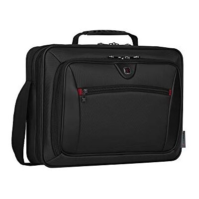 WENGER Insight Laptopkoffer 15,6 inch, vak voor tablet, aktetas, organisatiesysteem, 10 l, vrouwen mannen, legering (grijs), 600646 WENGER Insight Laptopkoffer 15,6 inch, vak voor tablet, aktetas, organisatiesysteem, 10 l, vrouwen mannen, legering (grijs), 600646