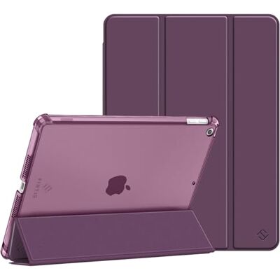 FINTIE Hoes voor iPad 10.2 inch 9e Generatie 2021/ 8e Gen. 2020 / 7e Gen. 2019 met Pencil Houder, Ultradun Superlicht Beschermhoes met Transparante Achterkant met Automatische Slaap-waak, Paars Étui avec Porte-Stylet, Coque Arrière Transparente Givrée, FINTIE Hoes voor iPad 10.2 inch 9e Generatie 2021/ 8e Gen. 2020 / 7e Gen. 2019 met Pencil Houder, Ultradun Superlicht Beschermhoes met Transparante Achterkant met Automatische Slaap-waak, Paars Étui avec Porte-Stylet, Coque Arrière Transparente Givrée,