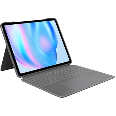 Logitech Combo Touch iPad Air 13 inch (M2) (2024) Keyboard Case Afneembaar toetsenbord met achtergrondverlichting en standaard, typcomfort, multifunctionele modus QWERTY Logitech Combo Touch iPad Air 13 inch (M2) (2024) Keyboard Case Afneembaar toetsenbord met achtergrondverlichting en standaard, typcomfort, multifunctionele modus QWERTY