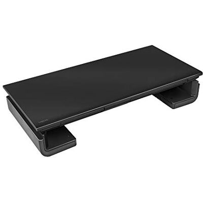 Logilink BP0140 Ergonomische monitorverhoger, 420-520 mm lang, voor een comfortabele kijkpositie, zwart Logilink BP0140 Ergonomische monitorverhoger, 420-520 mm lang, voor een comfortabele kijkpositie, zwart