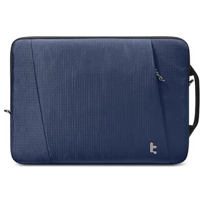 tomtoc 360° slanke hoes voor 14 inch MacBook Pro M5/M4/M3/M2/M1 Pro/Max Compatibel met CornerArmor volledige bescherming, laptoptas met accessoirevak tomtoc 360° slanke hoes voor 14 inch MacBook Pro M5/M4/M3/M2/M1 Pro/Max Compatibel met CornerArmor volledige bescherming, laptoptas met accessoirevak