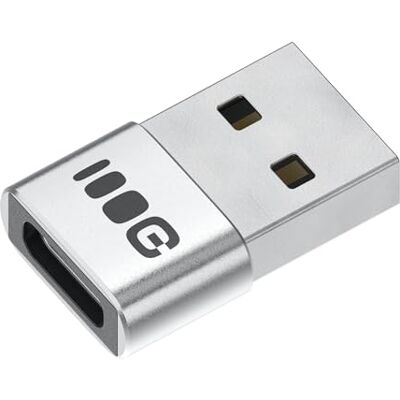 Green Cell USB-A naar USB-C adapter, 480 Mbps, 12 W, aluminium, snel opladen en gegevensoverdracht, compatibel met iPhone 17/16, MacBook Pro Air, iPad Pro, iMac, Samsung Galaxy S24 S23, Tab S9 Green Cell USB-A naar USB-C adapter, 480 Mbps, 12 W, aluminium, snel opladen en gegevensoverdracht, compatibel met iPhone 17/16, MacBook Pro Air, iPad Pro, iMac, Samsung Galaxy S24 S23, Tab S9
