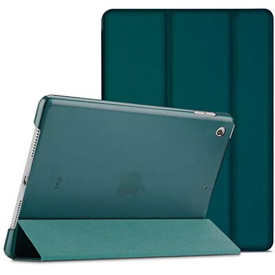 ProCase Hoes voor 10,2 Inch iPad 9e Generatie 2021/iPad 8e Generatie 2020/iPad 7e Generatie 2019, Schokbestendige Hoesje Beschermhoes Smart Folio Cover Case Hard Back Shell -Smaragd ProCase Hoes voor 10,2 Inch iPad 9e Generatie 2021/iPad 8e Generatie 2020/iPad 7e Generatie 2019, Schokbestendige Hoesje Beschermhoes Smart Folio Cover Case Hard Back Shell -Smaragd