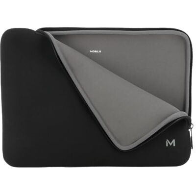 Mobilis Neopreen laptophoes voor 12,5-14 inch laptop, beschermhoes voor PC/Notebook/Ultrabook tot 14 inch, compatibel met MacBook Air/Pro 13,3 inch, zwart/grijs Mobilis Neopreen laptophoes voor 12,5-14 inch laptop, beschermhoes voor PC/Notebook/Ultrabook tot 14 inch, compatibel met MacBook Air/Pro 13,3 inch, zwart/grijs