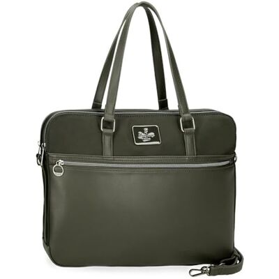 Pepe Jeans Christine Bagage Messenger Bag voor dames, Groen, laptoptas Pepe Jeans Christine Bagage Messenger Bag voor dames, Groen, laptoptas
