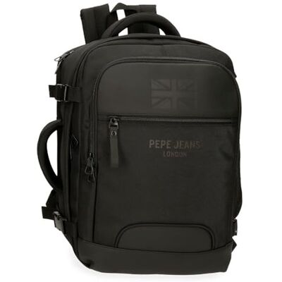 Pepe Jeans Bromley Laptoprugzak, 15,6 inch, zwart, 25 x 40 x 17 cm, polyester, 17 l, van Joumma Bags, zwart, Talla única, laptoprugzak, zwart., Eén maat, Laptop Cabine Rugzak Pepe Jeans Bromley Laptoprugzak, 15,6 inch, zwart, 25 x 40 x 17 cm, polyester, 17 l, van Joumma Bags, zwart, Talla única, laptoprugzak, zwart., Eén maat, Laptop Cabine Rugzak