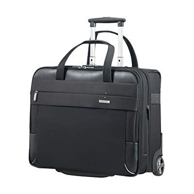 Samsonite Spectrolite 2.0 Tas met wieltjes voor 17,3 inch laptop met intelligente functies, praktische binneninrichting, zakelijke trolley, zwart Samsonite Spectrolite 2.0 Tas met wieltjes voor 17,3 inch laptop met intelligente functies, praktische binneninrichting, zakelijke trolley, zwart