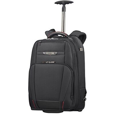 Samsonite PRO-DLX 5 Laptoprugzak met wieltjes voor 17,3 inch laptop, rugzak 2,6 kg, 48 cm, 28 l, zwart Samsonite PRO-DLX 5 Laptoprugzak met wieltjes voor 17,3 inch laptop, rugzak 2,6 kg, 48 cm, 28 l, zwart