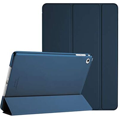 ProCase Hoes voor iPad Air 2 Case 2014 Release, Ultra Thin Lichtgewicht Hoesje Beschermhoes Smart Folio Cover Case Hard Shell met Doorzichtige Frosted Cover -Navy ProCase Hoes voor iPad Air 2 Case 2014 Release, Ultra Thin Lichtgewicht Hoesje Beschermhoes Smart Folio Cover Case Hard Shell met Doorzichtige Frosted Cover -Navy