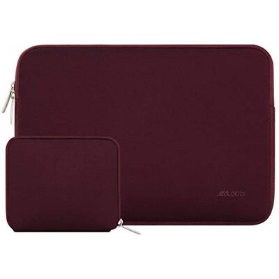 MOSISO Laptophoes compatibel met MacBook Air/Pro Retina, laptop 13-13,3", compatibel met MacBook Pro 14" 2021 2022 M1 Pro/Max A2442, neopreen hoes met tasje, wijnrood Sac de Transport Néoprène Résistant aux Rayures Compatible avec MacBook MacBook Air/Pr MOSISO Laptophoes compatibel met MacBook Air/Pro Retina, laptop 13-13,3", compatibel met MacBook Pro 14" 2021 2022 M1 Pro/Max A2442, neopreen hoes met tasje, wijnrood Sac de Transport Néoprène Résistant aux Rayures Compatible avec MacBook MacBook Air/Pr