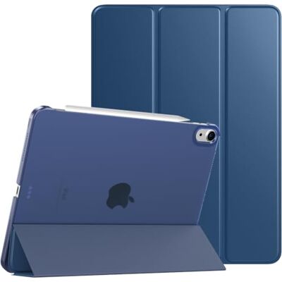 TiMOVO Beschermhoes voor iPad Air 11 inch M4/M3/M2, Air 5e/4e generatie, donkerblauw TiMOVO Beschermhoes voor iPad Air 11 inch M4/M3/M2, Air 5e/4e generatie, donkerblauw