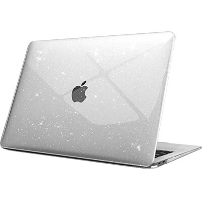 FINTIE Hoes Compatibel met MacBook Air 13 A2337 M1/A2179/A1932 (2018-2020 Laat los), Hoogwaardige Beschermhoes Snap Case Compatibel met MacBook Air 13" Retina Display Touch ID, Glinsterend Helder pour Version 2020/2019/2018, Coque Rigide, Étui Fine Lége FINTIE Hoes Compatibel met MacBook Air 13 A2337 M1/A2179/A1932 (2018-2020 Laat los), Hoogwaardige Beschermhoes Snap Case Compatibel met MacBook Air 13" Retina Display Touch ID, Glinsterend Helder pour Version 2020/2019/2018, Coque Rigide, Étui Fine Lége