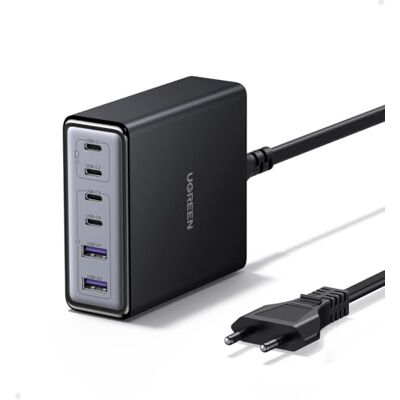 UGREEN Zapix 100 W 6 poorten USB C snellader GaN Tech laadstation Compatibel met iPhone 18 Pro Max 17 16 15 14 13 12 iPad MacBook Pro Air Neo M5 M4 M3 M2 M1 Galaxy S26 S25 S24 S23 Pixel UGREEN Zapix 100 W 6 poorten USB C snellader GaN Tech laadstation Compatibel met iPhone 18 Pro Max 17 16 15 14 13 12 iPad MacBook Pro Air Neo M5 M4 M3 M2 M1 Galaxy S26 S25 S24 S23 Pixel