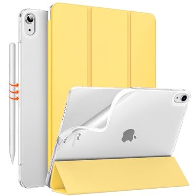 MoKo Case voor iPad Air 11 inch M4/M3/M2 2026/2025/2024, lichtgeel MoKo Case voor iPad Air 11 inch M4/M3/M2 2026/2025/2024, lichtgeel