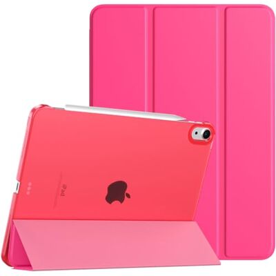 TiMOVO Beschermhoes voor iPad Air 11 inch M4/M3/M2, Air 5e/4e generatie Lichte hoes, transparante achterkant van pc, wekker/slaap, auto TiMOVO Beschermhoes voor iPad Air 11 inch M4/M3/M2, Air 5e/4e generatie Lichte hoes, transparante achterkant van pc, wekker/slaap, auto