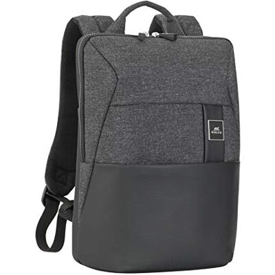 Rivacase Lantau Laptop-rugzak voor 38,1 cm (15 inch), zwart gemêleerd Rivacase Lantau Laptop-rugzak voor 38,1 cm (15 inch), zwart gemêleerd