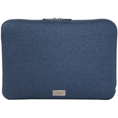 Hama Gewatteerde jersey tas voor laptops tot 14,1 inch 36 cm (slanke laptoptas voor 14 inch 1 inch), gewatteerde jersey hoes ter bescherming van pc, laptop, Asus Acer Thinkpad) blauw Hama Gewatteerde jersey tas voor laptops tot 14,1 inch 36 cm (slanke laptoptas voor 14 inch 1 inch), gewatteerde jersey hoes ter bescherming van pc, laptop, Asus Acer Thinkpad) blauw