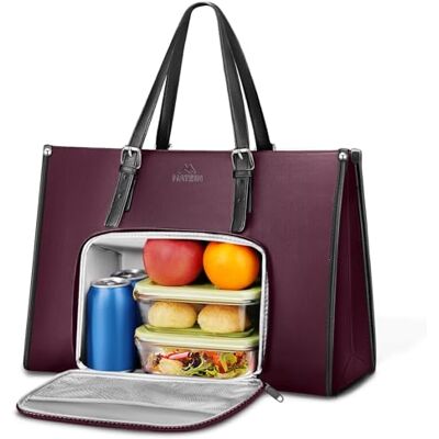 MATEIN Dmane Laptoptas met koelvak voor lunch, 15,6 inch MATEIN Dmane Laptoptas met koelvak voor lunch, 15,6 inch