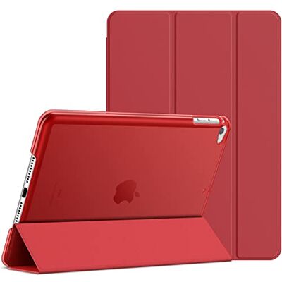 JETech Beschermhoes voor iPad Mini 4, beschermhoes met standaard en automatische slaap-/wekfunctie (rood) JETech Beschermhoes voor iPad Mini 4, beschermhoes met standaard en automatische slaap-/wekfunctie (rood)