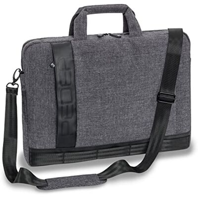 PEDEA Laptoptas "Fancy" laptoptas tot 17,3 inch (43,9 cm) schoudertas, grijs PEDEA Laptoptas "Fancy" laptoptas tot 17,3 inch (43,9 cm) schoudertas, grijs