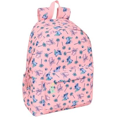 safta STITCH BEACH 14,1 inch laptoprugzak, ideaal voor jongeren van verschillende leeftijden, comfortabel en veelzijdig, kwaliteit en stevigheid, 31 x 13 x 43 cm, pastelroze, M, casual, Pastel roze, Casual safta STITCH BEACH 14,1 inch laptoprugzak, ideaal voor jongeren van verschillende leeftijden, comfortabel en veelzijdig, kwaliteit en stevigheid, 31 x 13 x 43 cm, pastelroze, M, casual, Pastel roze, Casual