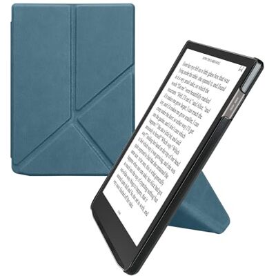 kwmobile Hoes compatibel met Pocketbook InkPad 4 / Color 3 / Color 2 hoes Magnetische flipcase eReader Tablet PU Petrol kwmobile Hoes compatibel met Pocketbook InkPad 4 / Color 3 / Color 2 hoes Magnetische flipcase eReader Tablet PU Petrol