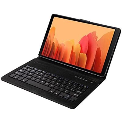 SILVERHT Silver HT Hoes met Bluetooth-toetsenbord voor Samsung Tab A7 2020 10,4 inch (T500/505) tablet. Rood Spaans toetsenbord SILVERHT Silver HT Hoes met Bluetooth-toetsenbord voor Samsung Tab A7 2020 10,4 inch (T500/505) tablet. Rood Spaans toetsenbord
