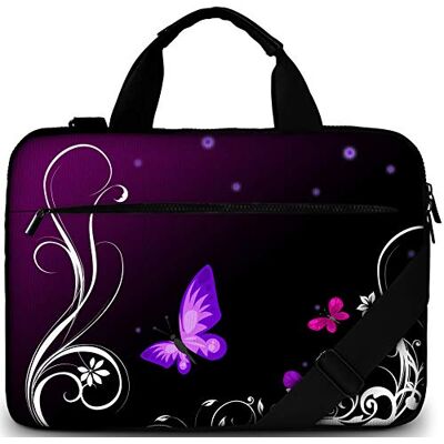 Sidorenko Laptop Zak 17/17,3 Inch Moderne Canvas Notebook Zak Hoge kwaliteit Laptop Case Vuil & Water Bestendig Laptop Zak met Accessoire Compartiment Sidorenko Laptop Zak 17/17,3 Inch Moderne Canvas Notebook Zak Hoge kwaliteit Laptop Case Vuil & Water Bestendig Laptop Zak met Accessoire Compartiment