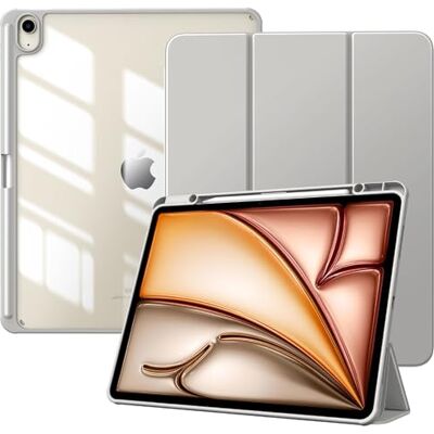 TiMOVO Beschermhoes voor iPad Air 13 inch M4/M3/M2, lichtgrijs TiMOVO Beschermhoes voor iPad Air 13 inch M4/M3/M2, lichtgrijs
