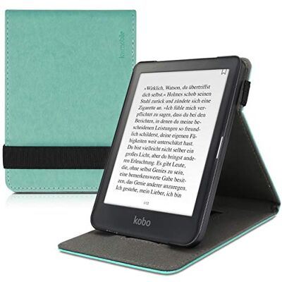 kwmobile E-readerhoes compatibel met Kobo Clara HD Flip hoes e-reader pu-lederen ice mint kwmobile E-readerhoes compatibel met Kobo Clara HD Flip hoes e-reader pu-lederen ice mint