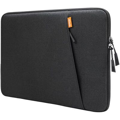 JETech Laptop Sleeve Hoes voor 13,3 Inch MacBook Air/Pro, 14 Inch MacBook Pro 2021 M1, 13-13,6 Inch Laptop Notebook, Case Bag Waterdichte Beschermhoes Schokbestendig (Zwart) Pour MacBook Neo (A18 Pro), MacBook Air/Pro (M5-M1) 2026-2020, Étui Sacoche Éta JETech Laptop Sleeve Hoes voor 13,3 Inch MacBook Air/Pro, 14 Inch MacBook Pro 2021 M1, 13-13,6 Inch Laptop Notebook, Case Bag Waterdichte Beschermhoes Schokbestendig (Zwart) Pour MacBook Neo (A18 Pro), MacBook Air/Pro (M5-M1) 2026-2020, Étui Sacoche Éta