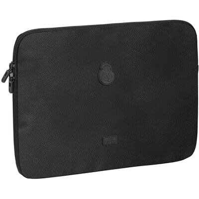 safta Real Madrid Premium laptophoes van 15,6 inch, rugzak, ideaal voor kinderen van verschillende leeftijden, comfortabel en veelzijdig, kwaliteit en duurzaamheid, 39,5 x 3,5 x 27,5 cm, zwart., safta Real Madrid Premium laptophoes van 15,6 inch, rugzak, ideaal voor kinderen van verschillende leeftijden, comfortabel en veelzijdig, kwaliteit en duurzaamheid, 39,5 x 3,5 x 27,5 cm, zwart.,