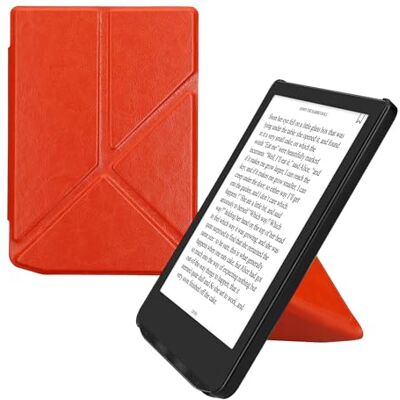 kwmobile Hoes compatibel met Pocketbook Verse/Pro/Color/Vivlio Light/Light HD beschermhoes magnetische flipcase tablet eReader kunstleer oranje kwmobile Hoes compatibel met Pocketbook Verse/Pro/Color/Vivlio Light/Light HD beschermhoes magnetische flipcase tablet eReader kunstleer oranje