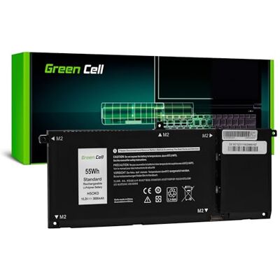 Green Cell Accu H5CKD TXD03 voor Dell Inspiron 13 7306 Silver 14 5400 5401 5406 5408 7300 7405 15 5501 5502 5508 5509 7506 Latitude 3410 Laptop (33410 Laptop 610) 0. 0 mAh, 15 mAh, 2 V Green Cell Accu H5CKD TXD03 voor Dell Inspiron 13 7306 Silver 14 5400 5401 5406 5408 7300 7405 15 5501 5502 5508 5509 7506 Latitude 3410 Laptop (33410 Laptop 610) 0. 0 mAh, 15 mAh, 2 V