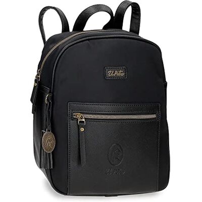 El Potro Wollen bagage, boodschappentas voor dames, zwart., PC-behuizing El Potro Wollen bagage, boodschappentas voor dames, zwart., PC-behuizing