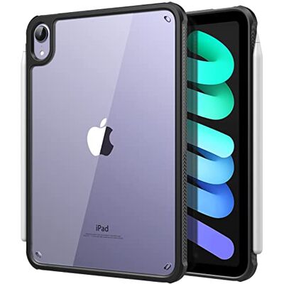 TiMOVO Beschermhoes voor iPad Mini 7 A17 Pro 8,3 inch/iPad Mini 6e Ultradunne transparante beschermhoes met flexibele TPU-randen, schokabsorberend, compatibel met Pencil Pro en (USB‑C) TiMOVO Beschermhoes voor iPad Mini 7 A17 Pro 8,3 inch/iPad Mini 6e Ultradunne transparante beschermhoes met flexibele TPU-randen, schokabsorberend, compatibel met Pencil Pro en (USB‑C)