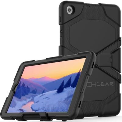 TECHGEAR G-Shock Beschermhoes voor Samsung Galaxy Tab A 10,1 inch 2019 (SM-T510 / SM-T515) harde beschermhoes, hoge schokbescherming met afneembare standaard, beschermhoes voor kinderen, scholen, werknemers, gebouwen, zwart TECHGEAR G-Shock Beschermhoes voor Samsung Galaxy Tab A 10,1 inch 2019 (SM-T510 / SM-T515) harde beschermhoes, hoge schokbescherming met afneembare standaard, beschermhoes voor kinderen, scholen, werknemers, gebouwen, zwart