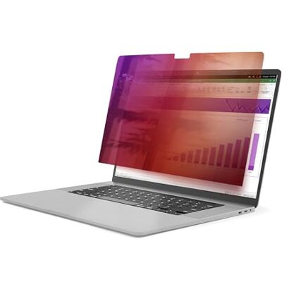 StarTech .com Privacyscherm voor MacBook Pro 21/23 14 inch, dubbelzijdig goudkleurig filter met verbeterde privacy, veiligheidsschild, 30 graden. StarTech .com Privacyscherm voor MacBook Pro 21/23 14 inch, dubbelzijdig goudkleurig filter met verbeterde privacy, veiligheidsschild, 30 graden.