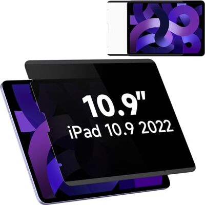 Mamol Magnetische displaybeschermfolie voor iPad 10,9 inch 2022, afneembaar privacyfilter voor iPad 10,9 inch, anti-spy/spionage-beschermfolie voor iPad 10,9 inch 2022 Mamol Magnetische displaybeschermfolie voor iPad 10,9 inch 2022, afneembaar privacyfilter voor iPad 10,9 inch, anti-spy/spionage-beschermfolie voor iPad 10,9 inch 2022