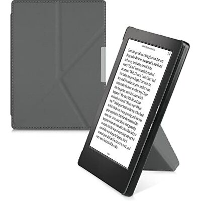 kwmobile Hoesje compatibel met Kobo Aura H2O Edition 1 hoesje eReader tablet magnetische flip case antraciet kwmobile Hoesje compatibel met Kobo Aura H2O Edition 1 hoesje eReader tablet magnetische flip case antraciet