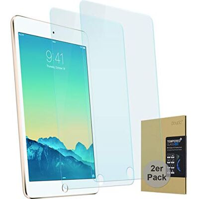 doupi Displaybeschermfolie voor iPad Mini 1/2/3, van gehard glas, 2 stuks doupi Displaybeschermfolie voor iPad Mini 1/2/3, van gehard glas, 2 stuks